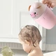Ковшик для купання та миття волосся дитини "Piglet" дитяча лійка у формі свинки, рожевий "G" (92514897) - зображення 2