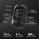 Беспроводная модульная тату машинка New Ambition T-Rex LED дисплей 1800 mAh Black Type C + кейс - изображение 2