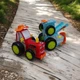 Трактор, танцующий на радиоуправлении Crazy Car, зеленый MIC 2101-A - изображение 2