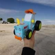 Трактор, танцующий на радиоуправлении Crazy Car, зеленый MIC 2101-A - изображение 3