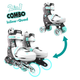 Роликові ковзани Neon Combo, розмір 30-33, сірий (NT30E4) - изображение 2