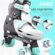 Роликові ковзани Neon Combo, розмір 30-33, сірий (NT30E4) - изображение 7