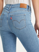 Jeansy skinny damskie Levi's 720 Hirise Super Skinny 52797-0357 27-34 Niebieskie (5401105546342) - obraz 7