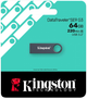 Pendrive USB Kingston DataTraveler SE9 G3 64GB USB 3.2 Type-A Dark Silver (KE-U2X64-1AC) - obraz 5