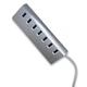 Док-станция XON SmartHub Pro 7хUSB3.0 Серый (UHAPM070073G 5009) - изображение 3