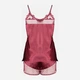 Пижама (майка + шорты) женская Trendyol THMSS22PT0632 38 Burgundy (8683048548332) - изображение 9
