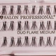 Пучкові вії для нарощування подвійні Salon Duo Flare Individual Lashes MEDIUM - зображення 2