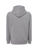 Толстовка с капюшоном и замком-молнией JHK, HOODED SWEATSHIRT, унисекс, темно-серый меланж, размер S (SWUAHOOD) - изображение 4