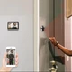 Беспроводной дверной глазок Tuya Smart 1080P Wi-Fi с 4.3”дисплеем и камерой ночного видения, черный "S" (92680505) - изображение 4