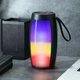Портативная блютуз колонка з RGB-подсветкой 5.0 ZQS 1202 Черный - изображение 3