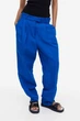 Брюки H&M 1141525П 34 синий - изображение 1