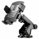 Тримач для мобільного HOCO CA83 David one-button center console car holder Black (6931474748423) - зображення 1