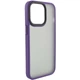 Чохол TPU+PC Metal Buttons Apple iPhone 14 Plus Темно-фиолетовый - зображення 2