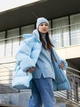 Пуховик зимний женский Alisa Line Alba XS Голубой (2500000065774) - изображение 3