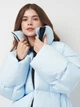 Пуховик зимний женский Alisa Line Simona L Голубой (2500000065934) - изображение 4