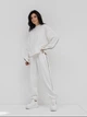 Свитшот оверсайз женский Alisa Line Milan M-L Молочный (2500000066320) - изображение 2