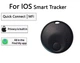 Умная мини-метка N Tag | Smart Tag для Apple Find My (Локатор) (iOS) Bluetooth Luggage Tracker | Брелок-Локатор для ключей, багажа, сумки, ценных предметов, круглая | Black - изображение 2