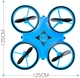 Интерактивный дрон UFT HandCopter Blue с управлением рукой и яркой подсветкой (UFTHandCopterBlue) - изображение 3
