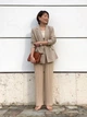 Брюки женские Uniqlo 969983617 M Бежевые (1159816514) - изображение 10