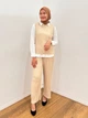 Брюки женские Uniqlo 969983617 M Бежевые (1159816514) - изображение 13