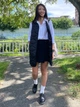 Блузка женская Uniqlo 380411069 XS Белая (1159816523) - изображение 7