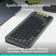 Клавiатура бездротова Logitech Pop Icon Keys Graphite (920-013157) - зображення 3