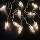 Світлодіодна гірлянда "Прищіпки для фото", 10 LED, 4м, на батарейках та USB, статичний режим, Теплий білий - зображення 9