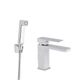 Смеситель для раковины Qtap Gemini (с гигиеническим душем) QTGEM272CRW45691 Chrome/WhiteSD00051815 - изображение 1