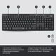 Комплект Logitech MK295 Silent UA Graphite (920-009800) - зображення 6