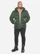 Куртка зимняя короткая мужская Braggart 15730 48 (M) Зеленая (br2000001585306) - изображение 5
