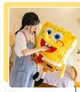 Мягкая игрушка обнимашка Sponge Bob Губка Боб Квадратные Штаны 70 см My Kigu Плюшевый Желтый (9073/70) - изображение 8