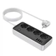 Удлинитель HOCO AC21 Sunlight 4-bit (1C3A) desktop socket (White) (250843) - изображение 4