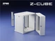 Шафа ZPAS 19", 15U, Z-CUBE, з змінними бічними стінками, 600х600 мм, максимально 100кг, сіра - изображение 3