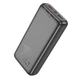 Внешний портативный аккумулятор Павербанк HOCO J121A Fast 20000mAh 22.5W 2USB/1Type-C с быстрой зарядкой QC3.0+PD3.0 Black - изображение 8