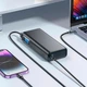 Внешний портативный аккумулятор Павербанк для ноутбука Hoco Q17B Electric 20000mAh 130W 1USB/2Type-C с быстрой зарядкой QC3.0+PD3.0 Black - изображение 2
