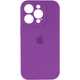 Защитный чехол-накладка Silicone Full Case AA Camera Protect для Apple iPhone 16 Pro Purple (FullAAi16P-19) - изображение 1