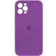 Защитный чехол-накладка Silicone Full Case AA Camera Protect для Apple iPhone 12 Pro Purple (FullAAi12P-19) - изображение 1