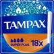 Тампони з аплікатором, 18 шт. - Tampax Compak Super Plus 18шт (1203505-136860) - изображение 1