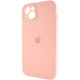 Защитный чехол-накладка Silicone Full Case AA Camera Protect для iPhone 15 Grapefruit (FullAAi15-37) - изображение 3