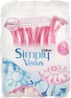 Одноразовые бритвенные станки, 12 шт. - Gillette Venus 3 Simply 12шт (932446-64341) - изображение 1