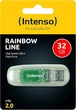 Флеш память Intenso Rainbow Line 32GB USB 2.0 Type-A Transparent (3502480) - изображение 4