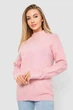 Светр жіночий вовняний колір рожевий розмір L-XL 244R0390 - зображення 1