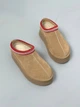 Женские зимние угги ShoesBand Песочного цвета натуральная замша короткие 39 (25 см) (S94261-1з) - изображение 2