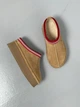 Женские зимние угги ShoesBand Песочного цвета натуральная замша короткие 39 (25 см) (S94261-1з) - изображение 3