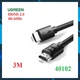 Кабель UGREEN HD119 HDMI - HDMI 2.0 braided 3 метра (40102) - изображение 4