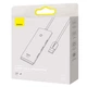 Хаб конвертер разветвитель Baseus Lite Series 4-Port Adapter USB-A to 4 USB 3.0 белый WKQX030102 - изображение 7