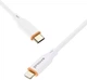 Кабель Proove Jelly Silicone Type-C to Lightning 27 Вт 1 м White (492000003) - изображение 1