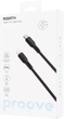 Кабель Proove Rebirth Type-C to Lightning 3 A 1 м Black (557690001) - изображение 2