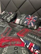 Комплект Постільної Білизни Vital-Textile Півтораспальний 150 х 220 см 3D Преміум Бязь Різнобарвний Лондонська Сага Real (BP1.5-2691) - зображення 3