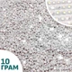 Стразы для Мозаики Голограммные Round SHLab (10 грамм) Light Grey (38222-4C) - изображение 1